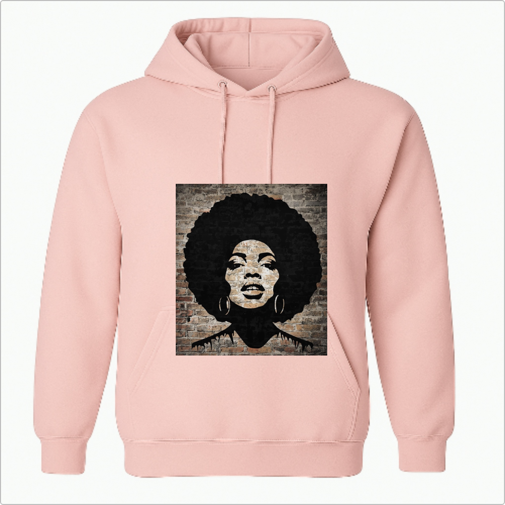 Moletom com capuz Black Power